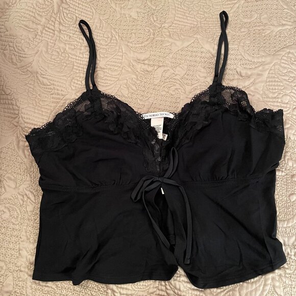 NEW! Victoria's Secret Modal Soft Lace-Trim Cami Size M - Picture 7 of 9